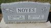 Leonard A. & Phyllis D. (Kienow) Noyes monument