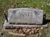 Logan & Mary E. (Wate) Noyes gravestone