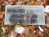 Margaret F. (Edwards) Noyes gravestone