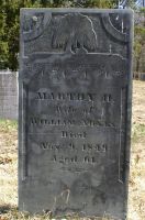 Martha H. (Brown) Noyes gravestone