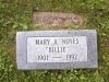 Billie (Watson) Noyes gravestone
