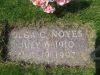 Olga C. (Borgen) Noyes gravestone