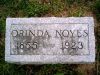 Orrinda Noyes footstone