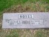 Raymond C. & Sarah E. (Pavlak) Noyes gravestone