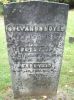 Sylvanus & wives Betsy (Jewitt) and Early (Johnson) Noyes gravestone
