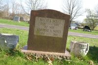 Wayne E. & Corrine A. Noyes monument