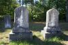William H. & Lucy A. (Hoyt) Noyes gravestones