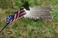 Edwin Tenney Noyes military marker