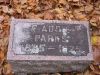 F. Addie (Noyes) Parks gravestone