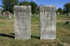 William & Betsey (Eaton) Plumer) gravestones