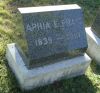Aphia E. (Noyes) Pratt gravestone