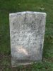 Mary Prince gravestone