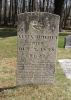 Alvin Rideout gravestone