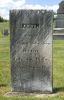 Anna (?) Robertson gravestone