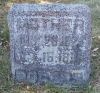 Amanda (Herring) Rogers) Noyes gravestone