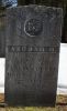 Azubah Harriman (Currier) Sawyer gravestone