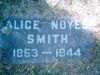 Alice (Noyes) Smith gravestone