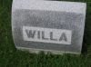Willa Spear gravestone