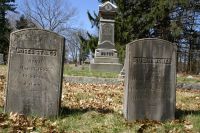 Moses & Susan (Jones) Stiles gravestones