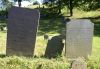 Capt. Ebenezer & Sarah (Moody) Stone gravestones