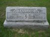 Philip & Sarah (Noyes) Taylor gravestone