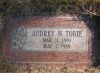 Audrey (Noyes) Tobie gravestone