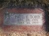 Paul Edmund Tobie gravestone