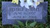 Beverly J. (Noyes) Treadwell gravestone