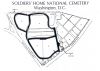 US Soldiers and Airmen's Home National Cemetery map