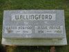 Vernon Howard & Jessie (Prince) Wallingford gravestone