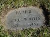 Arthur W. Wells gravestone
