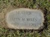 Ellen (Marsh) (Sylvester) Wells gravestone