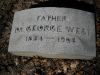 Dr. George West gravestone