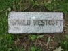 Harold Westcott gravestone