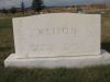 William Hamilton & Edna Frances (Noyes) Weston gravestone