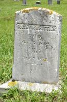 Dudley Heath Whittier gravestone