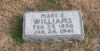 Mary E. (Sprague) Williams gravestone